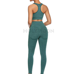 Conjuntos de Yoga Modernos para Mujer, Cortos, Deportivos, de 2 Piezas, Transpirables, Ligeros, para Yoga y Estiramiento de Verano - Product Image 2