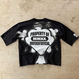 Ropa de calle para hombre, camiseta con logotipo personalizado, Camiseta con estampado DTG digital, camiseta con logotipo personalizado para hombre - Product Image 5