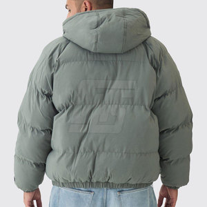 Veste matelassée pour homme, style léger, veste d'hiver pour l'extérieur, décontractée et pour tous les jours, veste matelassée pour homme - Product Image 5