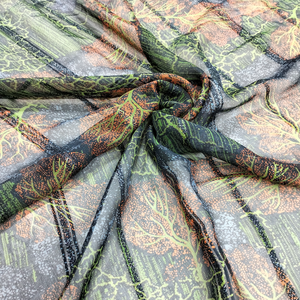 Super Soldes d'Été : Nouveauté Tendance – Tissu Chiffon Garbasaar Somalien Authentique à Motif Floral, Antistatique, 80 GSM, Cérémonial - Product Image 2