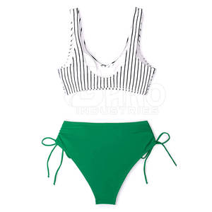 Diseñe su propio conjunto de bikini a precio de mayorista LOW MOQ Conjunto de bikini de playa en tamaño personalizado - Product Image 2