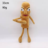 Nouvelles Peluches Cartoon Italiennes Brainrot Tung Tung Tung Sahur, Poupées Requin et Éléphant, Animaux en Peluche 20-40cm, Unisexe, pour Fêtes