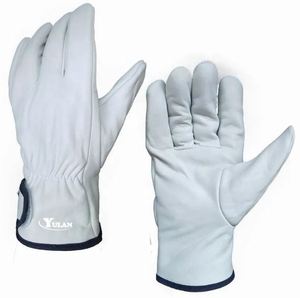 ด้านคุณภาพเต็มแพะข้าวหนังอุตสาหกรรมความปลอดภัยถุงมือขับรถราคาที่ดีที่สุดที่มีคุณภาพสูงถุงมือขับรถ - Product Image 6