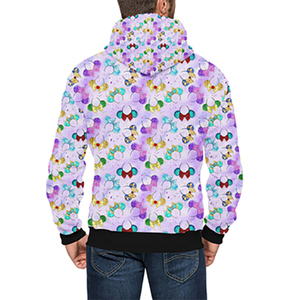 Sudadera con capucha ajustada de manga larga hecha en fábrica más vendida Ropa informal XS Tamaño Color sólido Secado rápido Característica gruesa Patrón impreso - Product Image 3