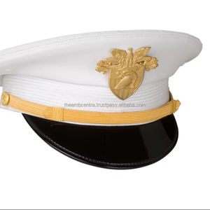 หมวกแก๊ปปักด้วยมือสีเงินหมวกชุดเดรสหมวกพรีเมี่ยมผลิตในปากีสถาน - Product Image 1