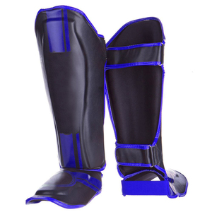 2025 nuevo diseño personalizado espinilleras profesionales Color sólido boxeo espinilleras precio al por mayor protección deportiva para adultos - Product Image 1