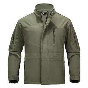 Veste Softshell en Toile Imperméable et Confortable pour Homme Style High Street Hiver Chaud Coupe-Vent Lettre Extérieur Choix Parfait - Product Image 1