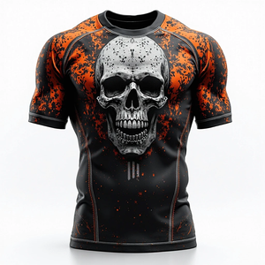 ชุดกิโมโน JU JITSU ชุดฝึกผื่นสำหรับเทรนนิ่งแบบเข้มข้นและแขนสั้นทั้งชุดออกแบบได้ตามต้องการ - Product Image 6