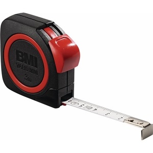 ตลับเมตรพกพา VARIO ขนาด 3 เมตร ความกว้าง 10 มม. แบบอัตโนมัติ รุ่น BMI EC II ABS สำหรับการวัด - Product Image 1