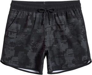 Pantalones cortos de entrenamiento de 5 pulgadas para hombre, pantalones cortos atléticos de secado rápido para gimnasio, correr, con bolsillos de malla, patrón sólido, estilo informal, ecológico - Product Image 6