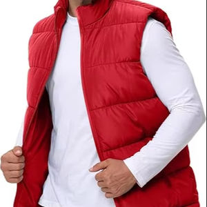 Venta Directa de Fábrica, Chaleco Acolchado Personalizado con Cierre, Transpirable y de Alta Calidad, Ropa de Invierno Casual para Hombre, Superventas - Product Image 1