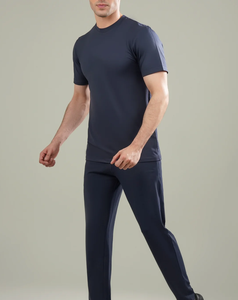 <b>Navy</b> Fitness <b>Set</b> Comfort and Style Combined Breathable & Trendy Perfect for All Activities <b>Gym</b> & Outdoor Activities By Ako - Product Image 2