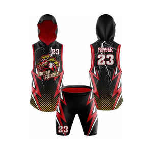 100% polyester respirant Sublimation Design 7v7 drapeau Football uniformes Top vente Football personnalisé 7 sur 7 ensembles d'uniformes - Product Image 4