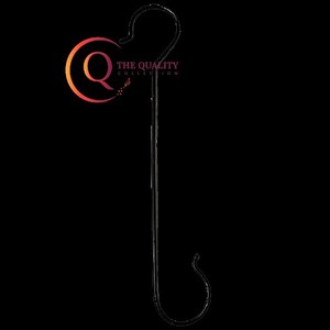 Multifunctional Large Wall Mounted Metal <b>Coat</b> And Jeans <b>Hooks</b> Iron Made <b>Black</b> Color Robe Hanger for Clothes and Keys for Home - Product Image 2