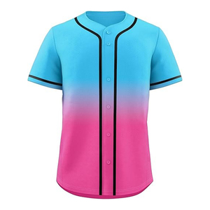เสื้อเจอร์ซีย์เบสบอลปักลายสำหรับผู้ชายแบบใหม่ระบายอากาศได้ดีแห้งเร็วพิมพ์ลายพิมพ์ซับลิเมชันสำหรับใส่เล่นกีฬา - Product Image 2