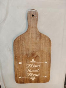 Tabla de cortar de madera a precio económico, acabado natural, hecha a mano, personalizada, de madera gruesa, por crafts galore - Product Image 3