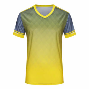 Fabricants de maillots de football américain Respirant Mesh Sublimation Street Soccer Shirts Team Jersey - Product Image 4