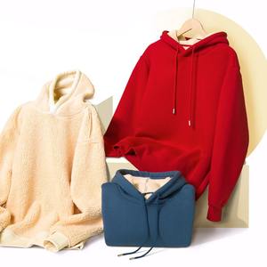 Sudadera con capucha para hombre Sudadera de lana Loose Heavyweight 500gsm Blanks Plain Oversized High Quality - Product Image 5