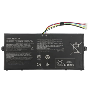 แบตเตอรี่แล็ปท็อป AP16L5J รุ่นขายดีที่สุด สำหรับ <span class=keywords><strong>Acer</strong></span> Swift 5 Pro <span class=keywords><strong>SF514</strong></span> <span class=keywords><strong>52T</strong></span> Spin 1 SP111 33 Switch 3 SW312 ความจุ 36Wh/4670mah - Product Image 1