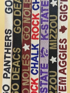 Sangles de sac à main tendance en perles, broderies personnalisées, motifs en perles de rocaille, pièces et accessoires pour sacs à main, sangle en perles de rocaille - Product Image 4