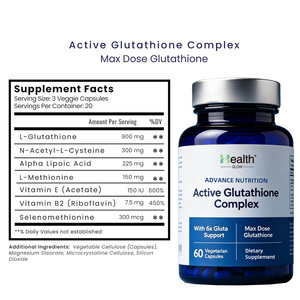 Cápsulas de L-glutatión Personalizadas de Alta Calidad 20000mg, Glutatión para Blanquear la Piel y Eliminar Manchas de Acné - Product Image 2