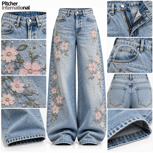 Jeans en denim noir pour femmes OEM, jeans taille haute, fournisseur de marques privées pour collections de boutiques américaines en gros - Product Image 6