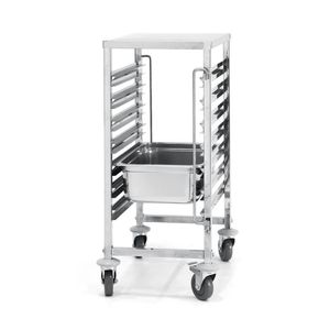 Carrito de Almacenamiento de 7 Estantes de Diseño Profesional, 445x615x(H)945mm, Marca Hendi - Product Image 1