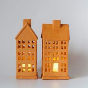 ARBRE DE NOËL BOUGIER EN TERRE CUITE POUR LA DÉCORATION DE NOËL PRODUITS EN TERRE CUITE FAITS À LA MAIN DU VIETNAM 2025 - Product Image 3