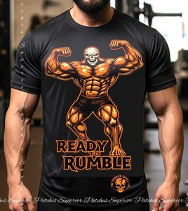 Camisetas de gimnasio para hombre, diseños inspirados en fitness flexibles y cómodos, ideales para entrenamiento con pesas, ropa informal cardiovascular, La mejor moda - Product Image 5