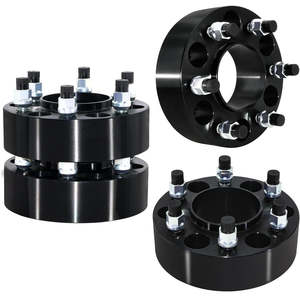 Entretoises de roue Vypart 2.0 pouces 6x5.5, 4 pièces, entraxe 6x139.7, alésage moyeu 78.1mm, alliage d'aluminium, pas de filetage M14x1.5, 20mm 15mm pour - Product Image 1