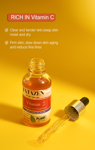 Marque privée OEM Restore 100% Sérum hydratant naturel Anti-rides Anti-âge VC Essence Sérum anti-âge à la vitamine C pour le visage - Product Image 3