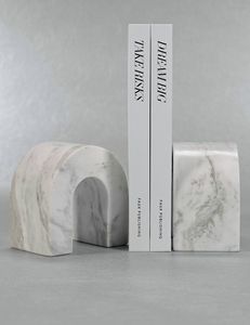 Fabricant de confiance, serre-livres en marbre massif conçus pour une utilisation à long terme avec une résistance durable - Product Image 3