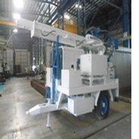 Machine de forage de puits d'eau hydraulique montée sur chariot de haute qualité PRL PDTHR 150-300 mètres, puissance 17 kW, diamètre de forage max. 100 mm