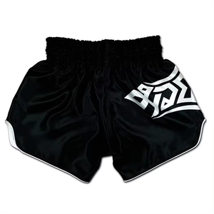 Ropa deportiva Pantalones cortos de lucha Hombres y Mujeres Populares Alta calidad Hecho a medida Nuevos pantalones cortos de kickboxing de Muay Thai - Product Image 6