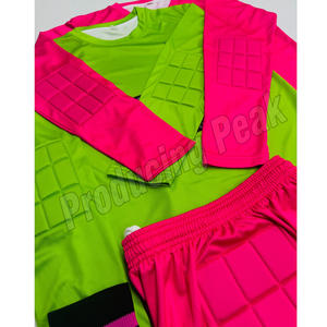 Uniforme de Portero de Fútbol GK Personalizado, Jersey de Manga Larga Transpirable, Acolchado, de Secado Rápido, OEM ODM, Conjunto para Equipo - Product Image 3