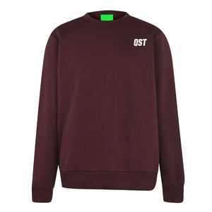 Sudaderas de secado rápido de algodón 100% para hombre, superventas, cuello redondo, manga larga, patrón sólido transpirable para chándales de verano - Product Image 1