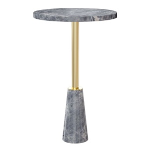 Mesa de centro de metal de diseño para decoración de hotel, mesa auxiliar decorativa, muebles de comedor de hotel. - Product Image 3