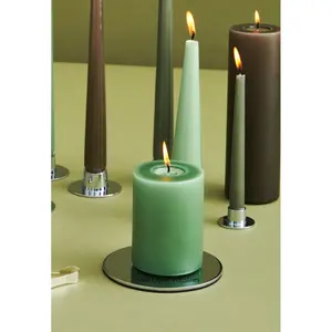独特设计的铝制蜡烛柱板家居圣诞照明装饰婚礼礼品蜡烛板
