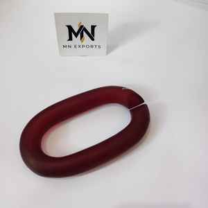 Chaîne murale en résine mate bordeaux, décoration, pièce d'art artisanale - Product Image 2