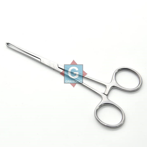 Allis Tissue Forceps Manual de acero inoxidable 5x6 dientes Mordazas con mecanismo de bloqueo de trinquete - Product Image 1