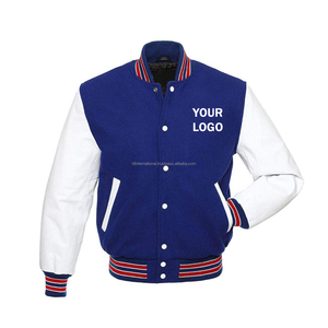 Fashion Streetwear Custom Varsity Jacket Men Embroidered College Jacket Premium Custom Varsity Jackets - Product Image 1