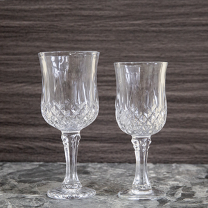 Verres à vin rouge, gobelets à coupe diamant, verres à boire pour mariage, verres à eau <span class=keywords><strong>nonic</strong></span> pour fêtes de mariage - Product Image 2