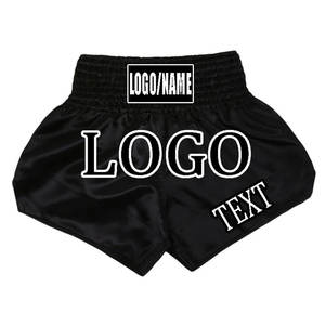Venta al por mayor menos precio Muay Thai Shorts Wrestling Fight Shorts para los hombres de diseño personalizado impreso MMA Thai Shorts - Product Image 5