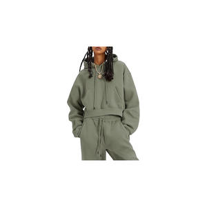 Conjunto de chándal de 2 piezas de lana para mujer - Product Image 2