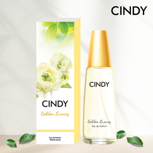 Perfume Floral Amaderado de Lujo para Mujer, 50 ml, Eau de Parfum, Fragancia Duradera en Spray para Uso Diario – CINDY Golden Luxury - Product Image 1