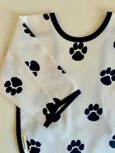 Hot Sale <b>Long</b> <b>Sleeve</b> Cotton <b>Bibs</b> Home Use Washable Animal Pattern Feeding Apron for Toddlers Babies BPA Free - Product Image 2