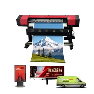Impresora de inyección de tinta XBH XBH-1901 de 1.3m rollo a rollo con tinta eco-solvente para vinilo, papel de sublimación y uso comercial. - Product Image 4