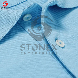 Summer Business New T-shirt Polo à manches courtes pour hommes Lapel Leisure Solid Color Fashion T-shirt - Product Image 2