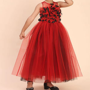 Robes de soirée modernes en tulle pour femmes, vente en gros, couleur personnalisée (tailles 3Y-10Y), vêtements pour enfants de qualité export - Product Image 1