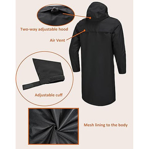 Veste coupe-vent automne pluie veste imperméable grande taille meilleure qualité femmes veste coupe-vent pour hommes fabriqué par la robe de sport - Product Image 4
